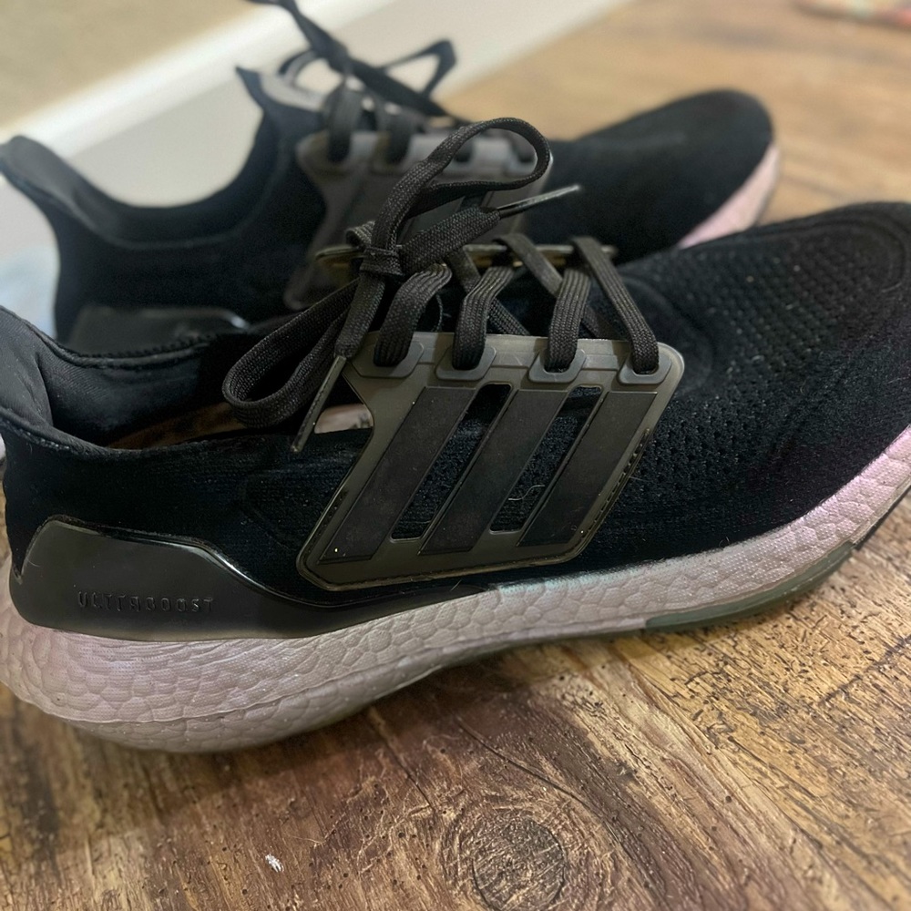 Women adidas Ultraboost shoes.